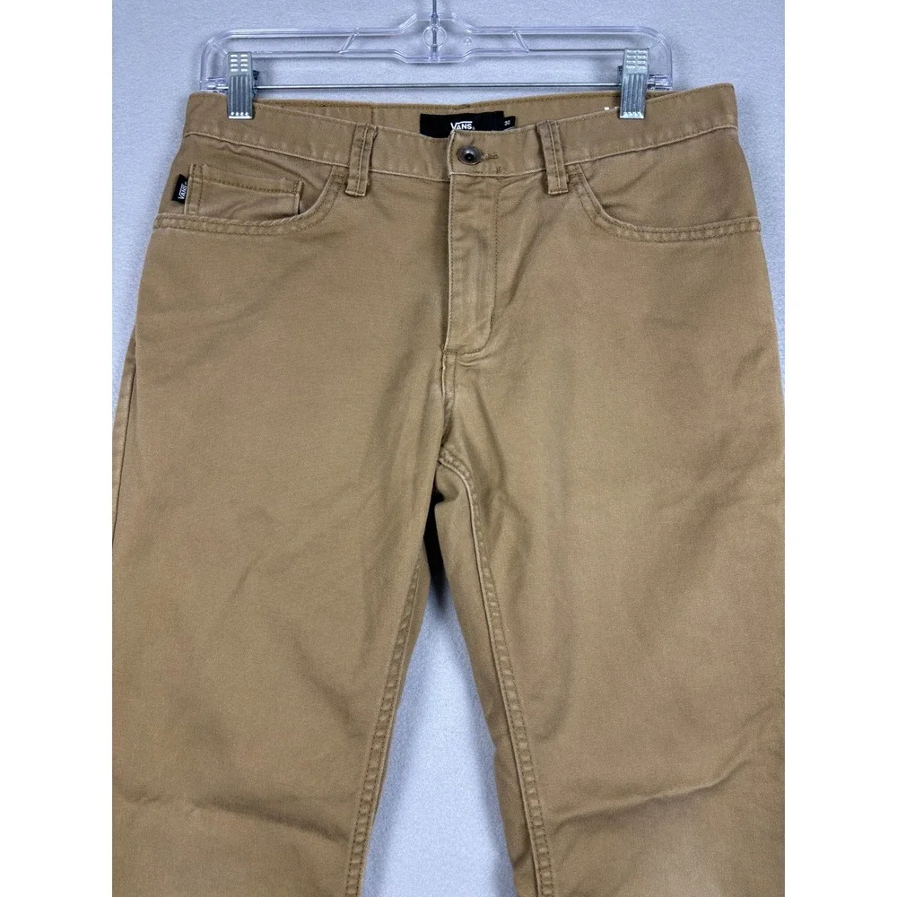Vans V56 Standard Chino Pants 5-Pocket Skate Trousers 30 Brown